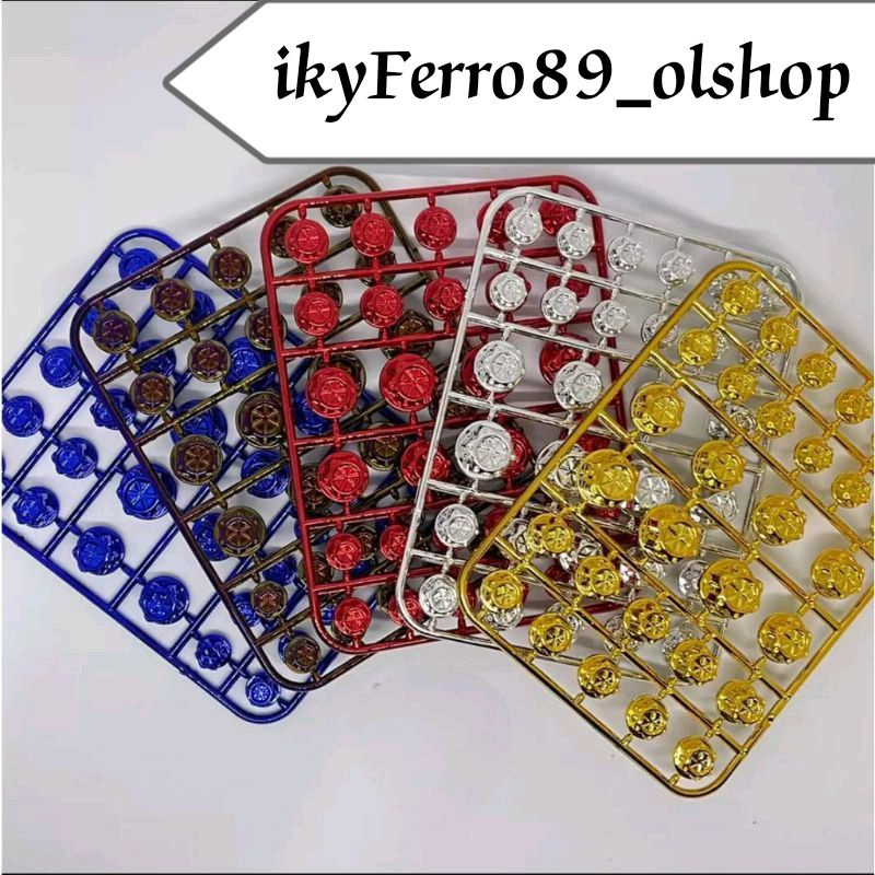 Monel Tutup Cover Baut / Tutup Baut Model Probolt Standar Warna Emas