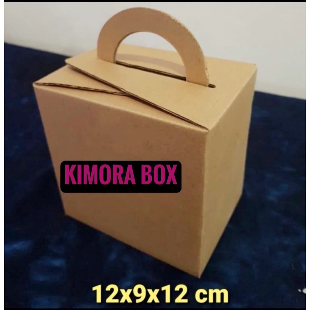 

KARDUS/KARTON/BOX UK.12x9x12 cm.......model kardus diecut box hand