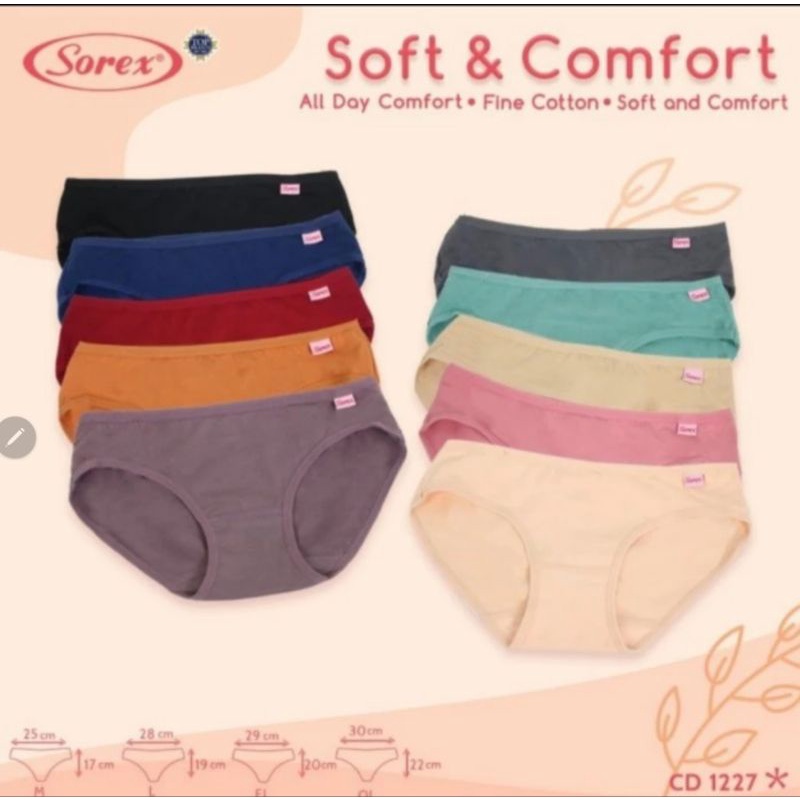 Celana dalam wanita basic mini Sorex 1227