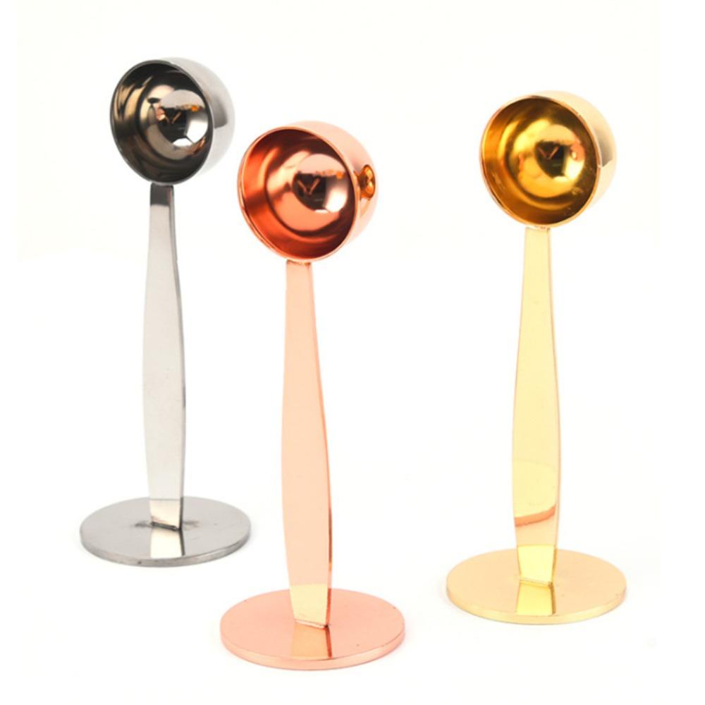 Preva Coffee Scoop Stand Portable Aksesoris Dapur Tamper Spoon