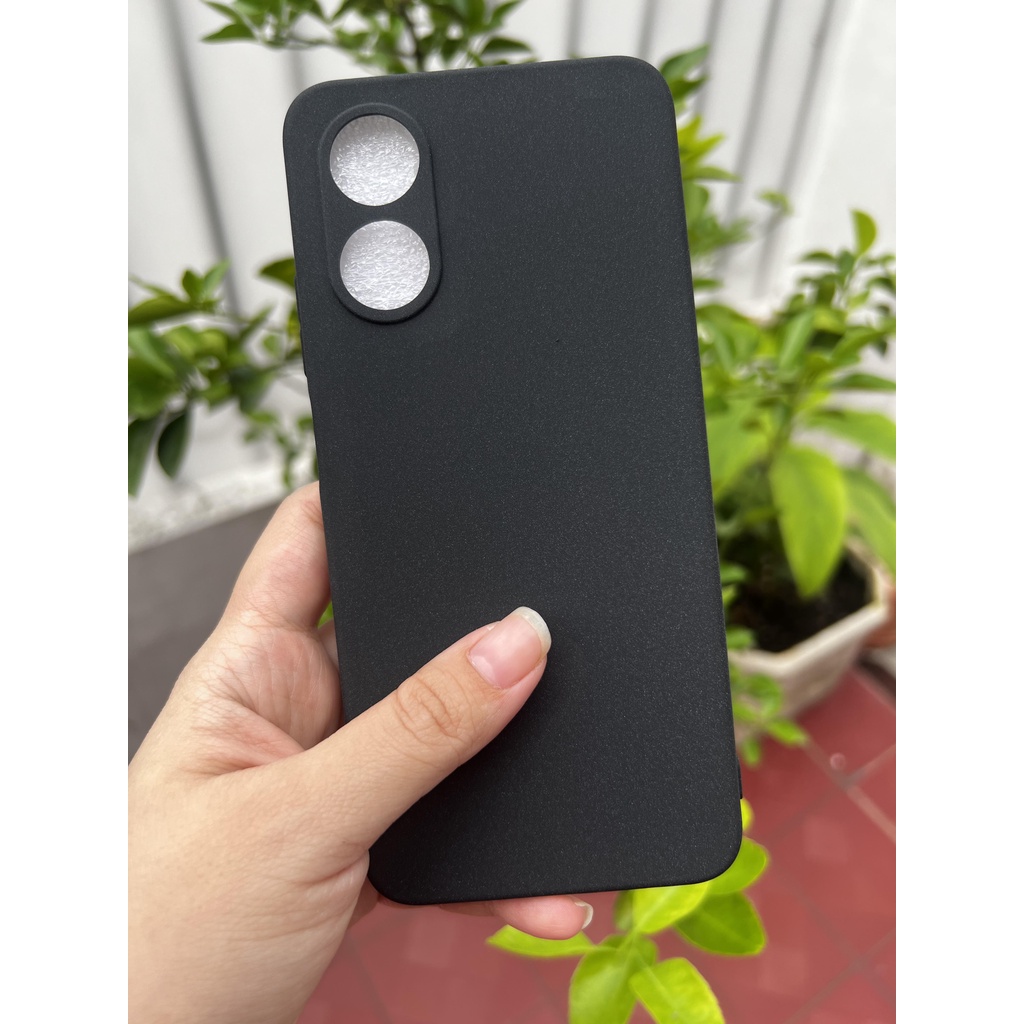 Soft Case Oppo A17 Oppo A17k Slim Matte Silicon Sandstone