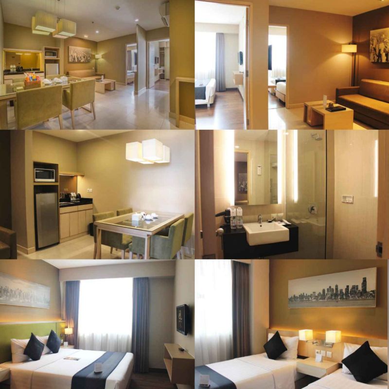 Promo Voucher Hotel Bintang 4 Jakarta el Hotel Royale Junior Suite 2 bedrooms 2 breakfast