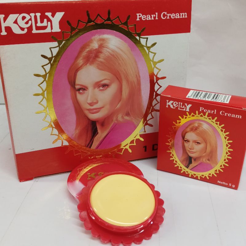Kely Pearl Cream 5gr - 15gr Bedak Kelly - LUSINAN