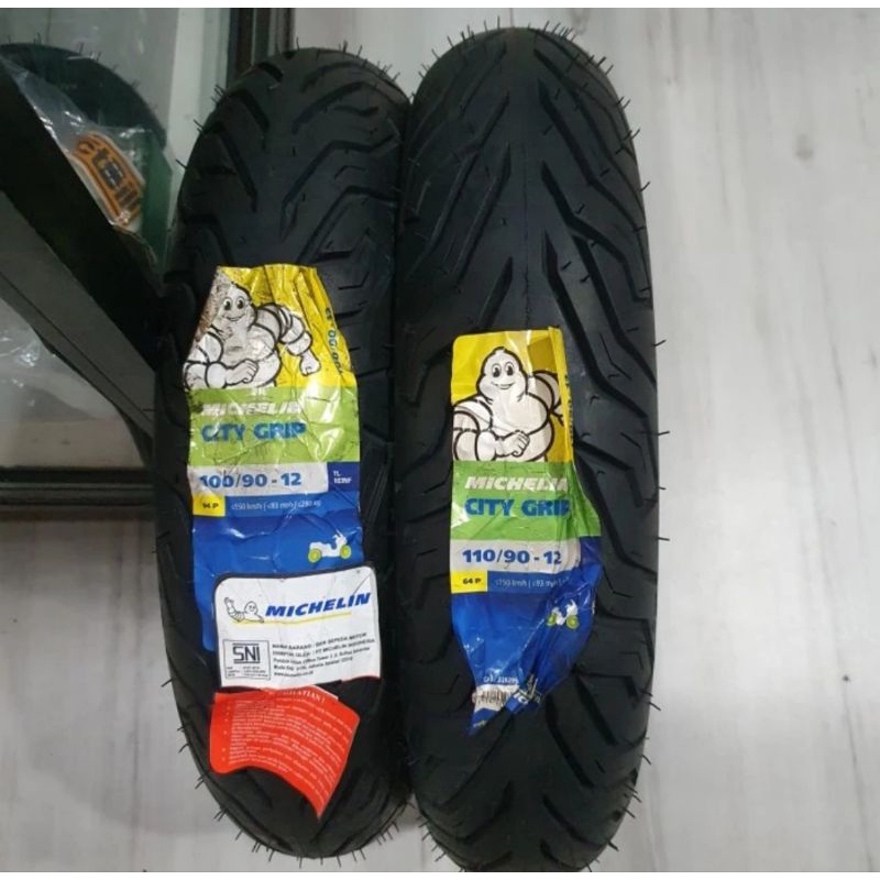 Ban Luar Michelin City Grip Pro 100 90 12 dan 110 90 12 Scoopy New