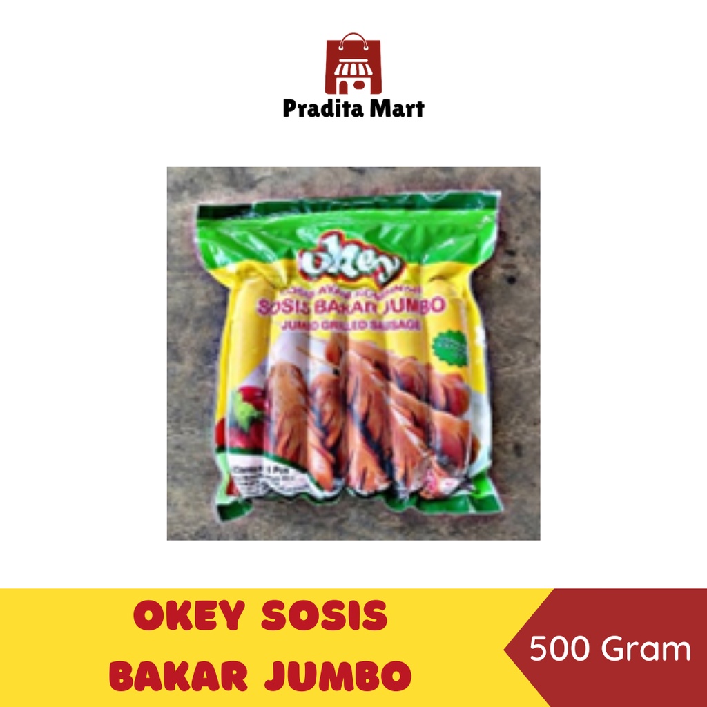 

FROZEN FOOD Okey Sosis Bakar Jumbo 500 gr