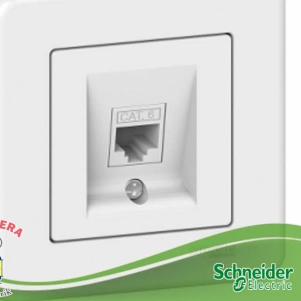 SCHNEIDER LEONA SOKET DATA CAT6 OUTLET RJ45