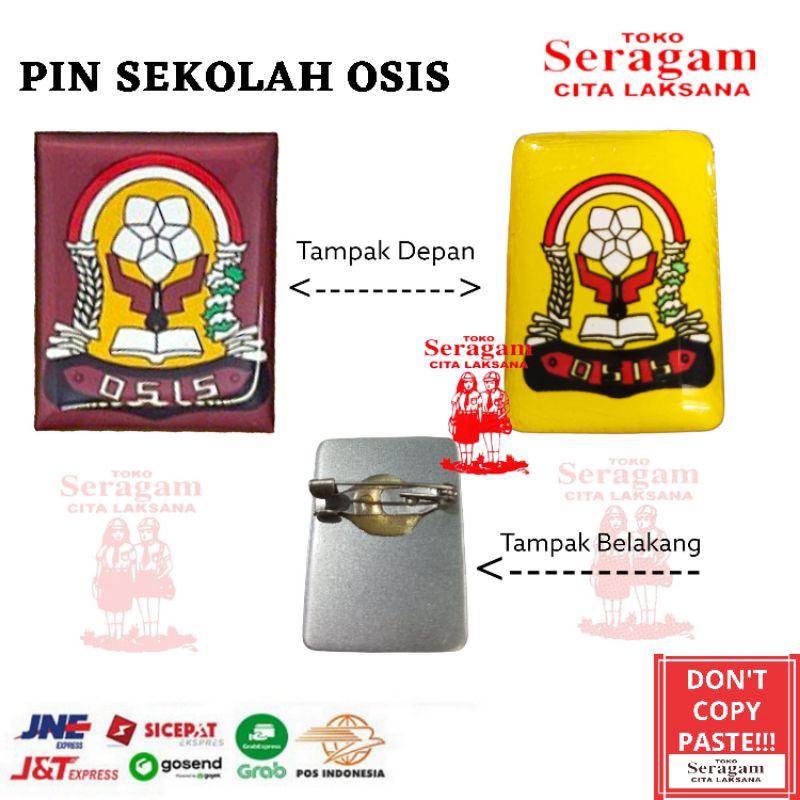 Pin Sekolah OSIS SMP dan SMA