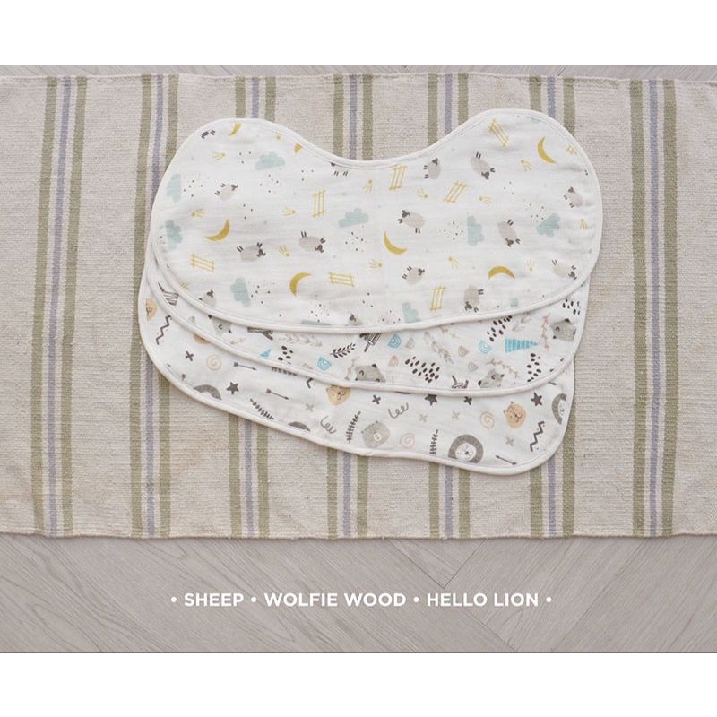 Little Palmerhaus BUrb n Bib / Celemek Makan Bayi / Slabber Baby / Baby Bib