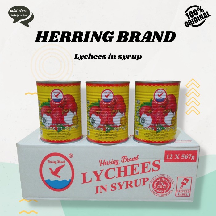 

NEW Lychees in syrup 567gr @ 1 ctn ( Buah lychee dalam kaleng )