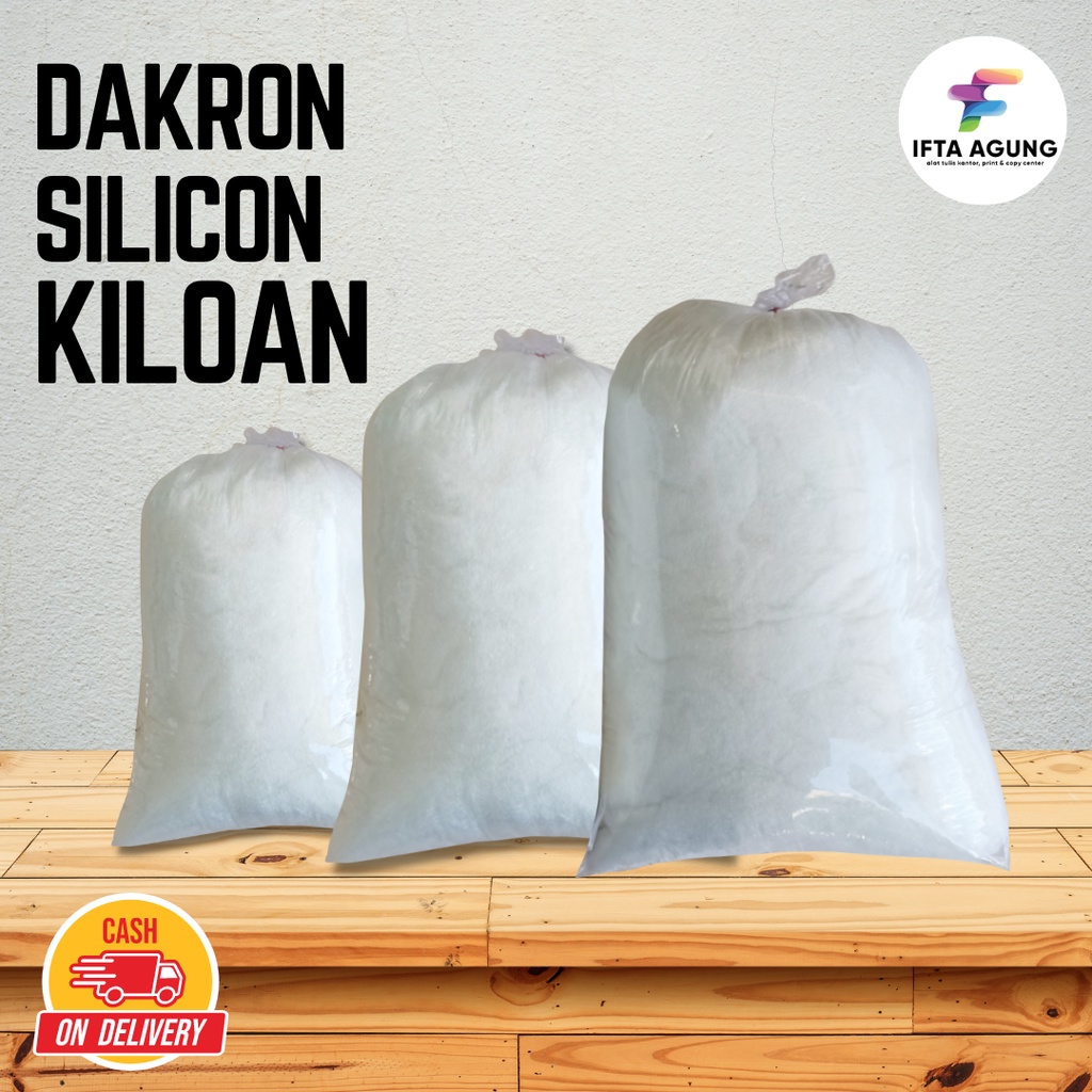 Isian Bantal dakron silikon 1Kg