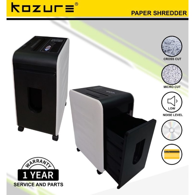 KOZURE PS 2210SM Micro Cut Mesin Alat Penghancur Kertas Paper Shredder