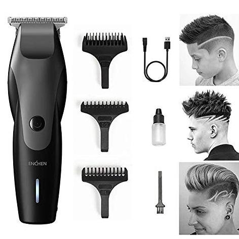 Alat Cukur Rambut Elektrik Hair Clipper Enchen Hummingbird