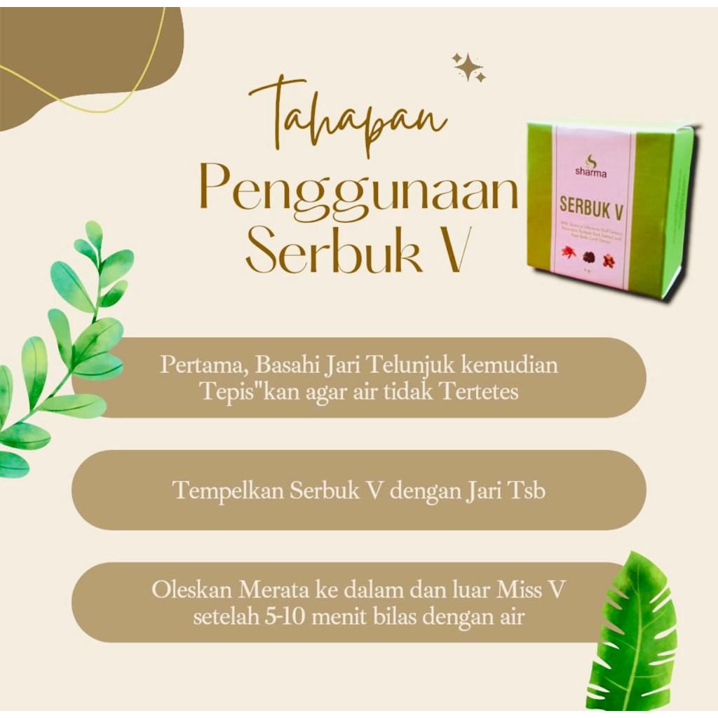 BPOM - SERBUK PERAWAN  15gram