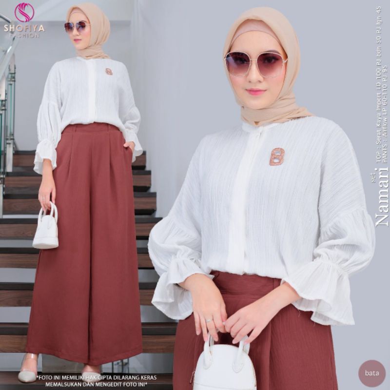 [BARU] AZIETA • NAMARI SET BY SHOFIYA SETELAN FASHION MUSLIM WANITA