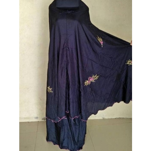 MUKENA TRAVELING PARASUT BORDIR JUMBO