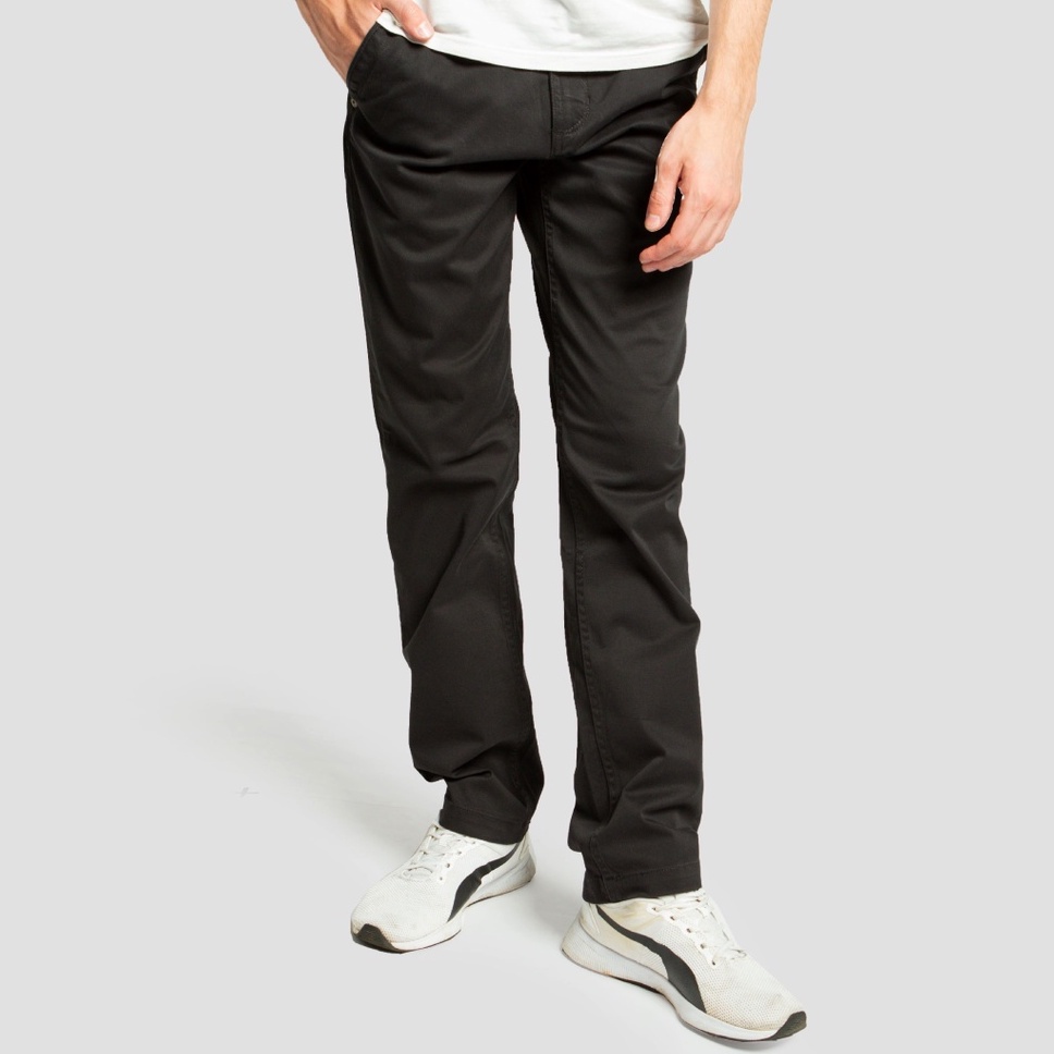 CELANA PANJANG CHINO MGEE FORZA C005 - BLACK