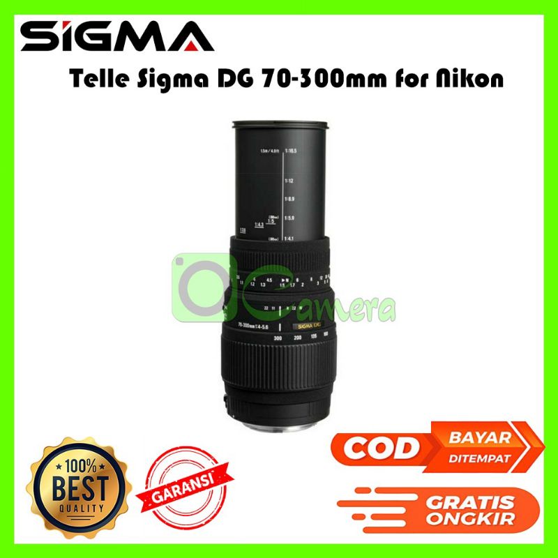 Lensa Tele Tamron 70-300mm For nikon