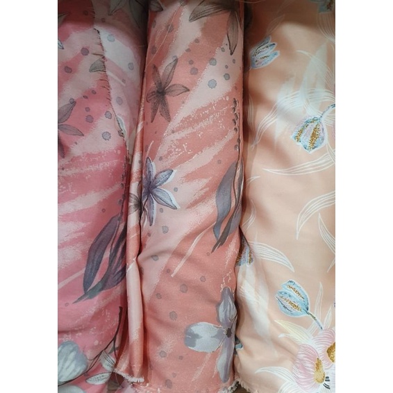 kain maxmara motif kembang meteran