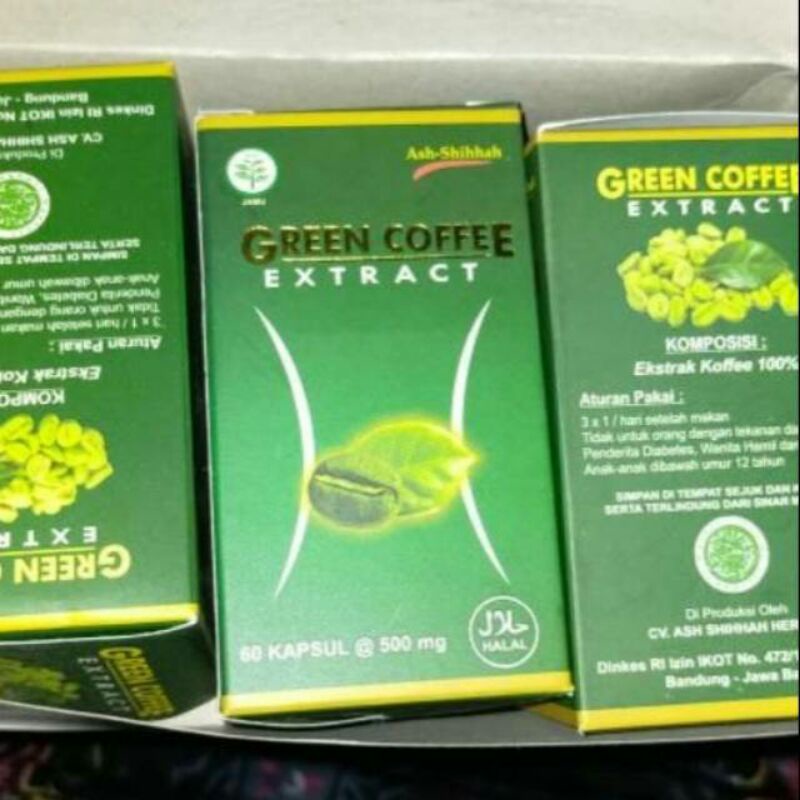 

KAPSUL EXTRA GREEN COFFEE BEANS