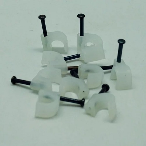 IKK Klem Kabel Paku Hitam No 7 mm