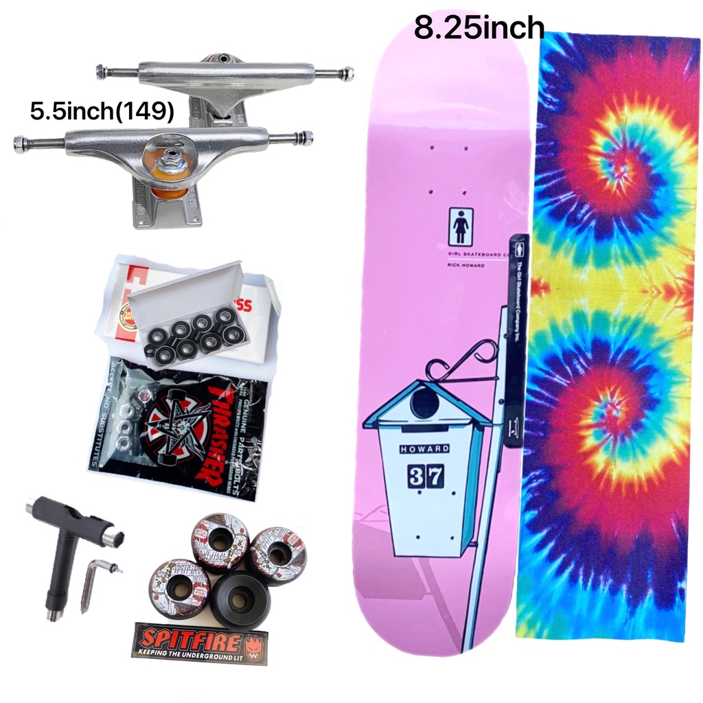 Skateboard Profesional 7 Lapis Ukuran 8.0 Inch