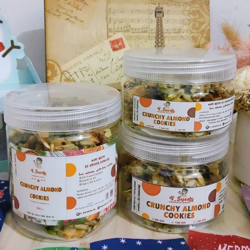 

Crunchy Almond Cookiees Hampers Natal 2023 dan Tahun baru 2024