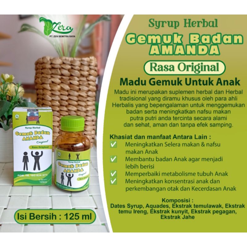 

MADU GEMUK BADAN ANANDA | PENGGEMUK ANAK | PENGGEMUK HERBAL