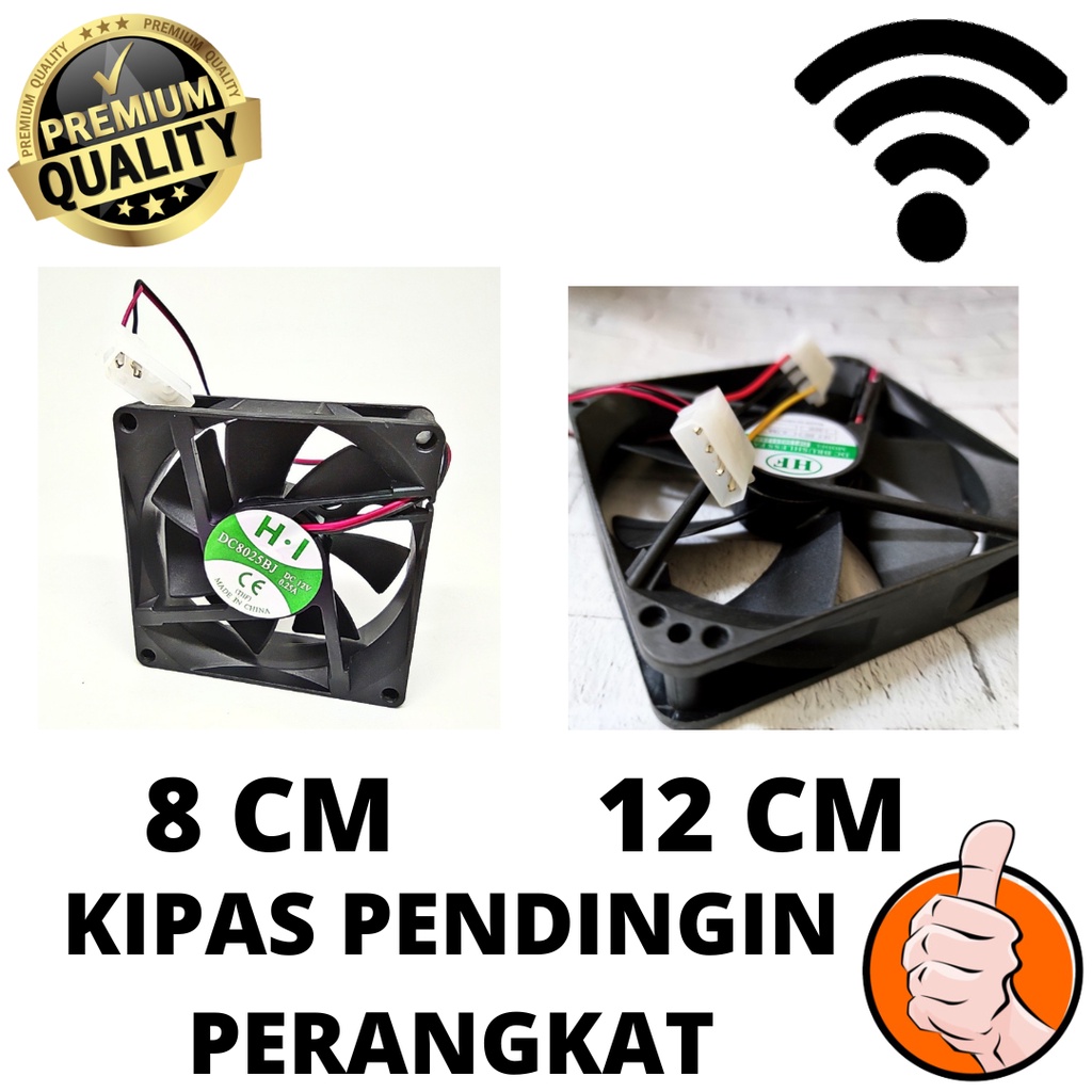 KIPAS PENDINGIN PERANGKAT 8 CM DAN 12 CM