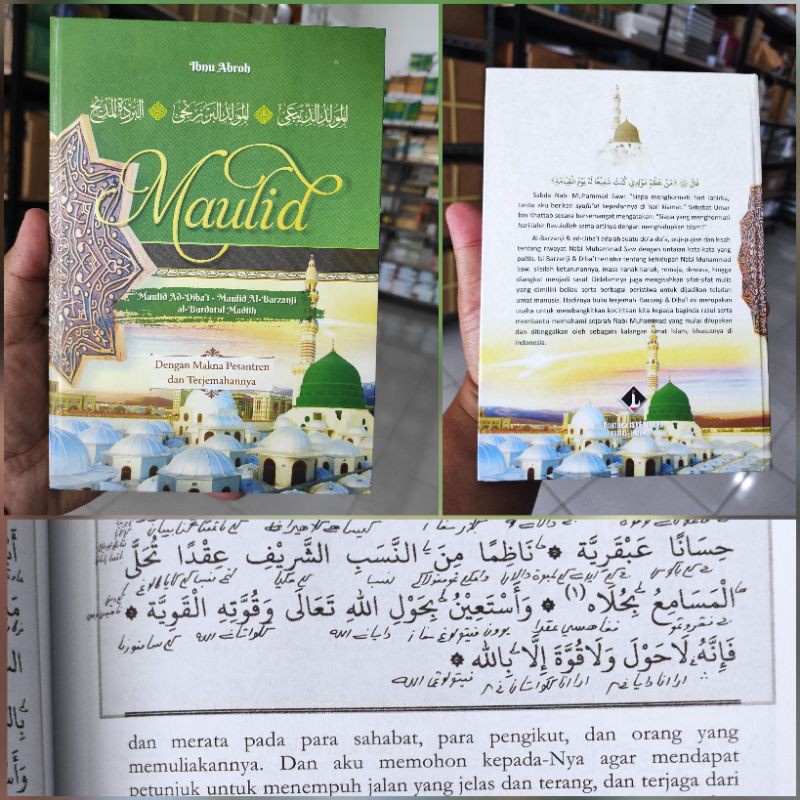 Terjemah kitab Al Maulid Diba Barzanji Barjanzi lengkap dengan makna pesantren besar KS