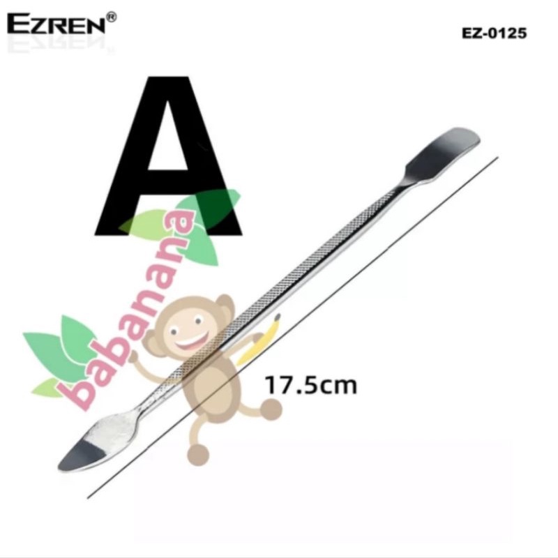 Ezren EZ-0125 3 in 1 alat pembuka Handphone pencongkel spudger metal