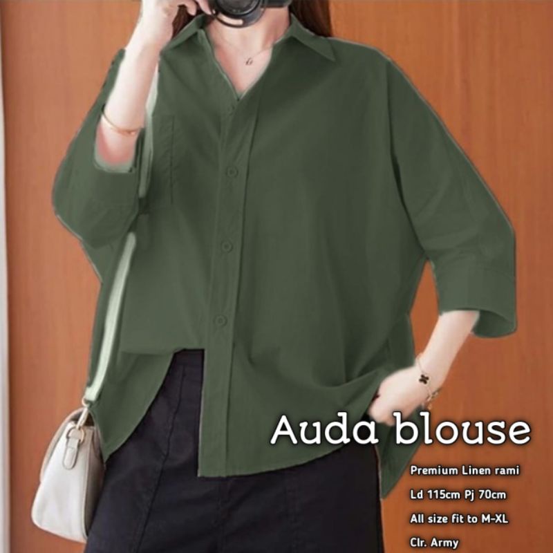 AUDA  BLOUSE TERBARU