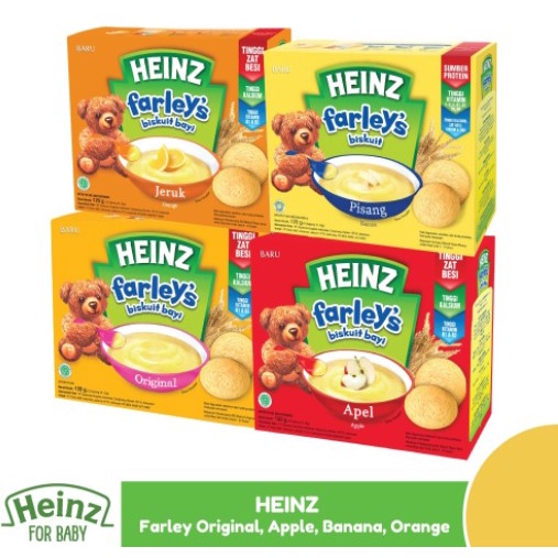 Heinz Farley's Biskuit Bayi 120gr (1 Box 12 Keping)