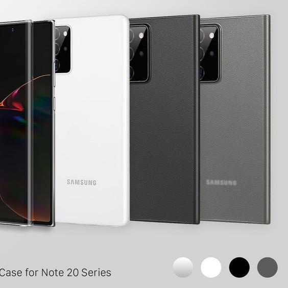 Asenaru Galaxy Note 20/Ultra Case Super Slim Signature Casing - Galaxy Note 20,Hitam