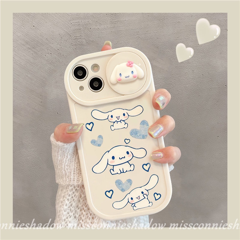 Soft Case Tpu Motif Kartun Cinnamoroll 3d Untuk IPhone 7 Plus 8 Plus XR 11 13 12 Pro Max 11 Pro Max X XS Max