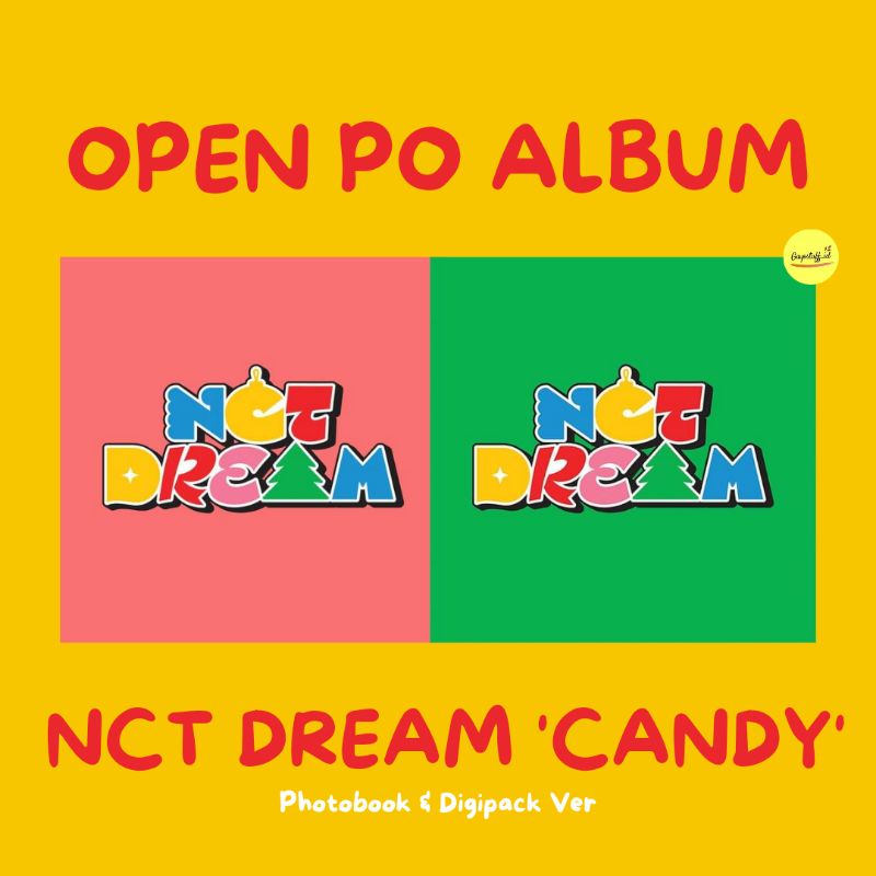 PO ALBUM NCT DREAM CANDY PHOTOBOOK DIGIPACK VER