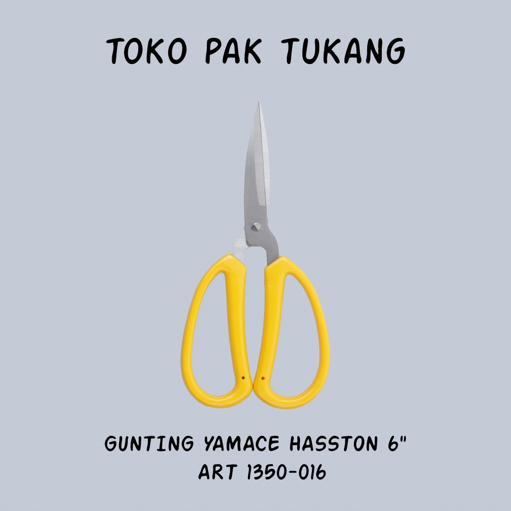 

Gunting Stainless Steel Yamace 6" Hasston 1350-016