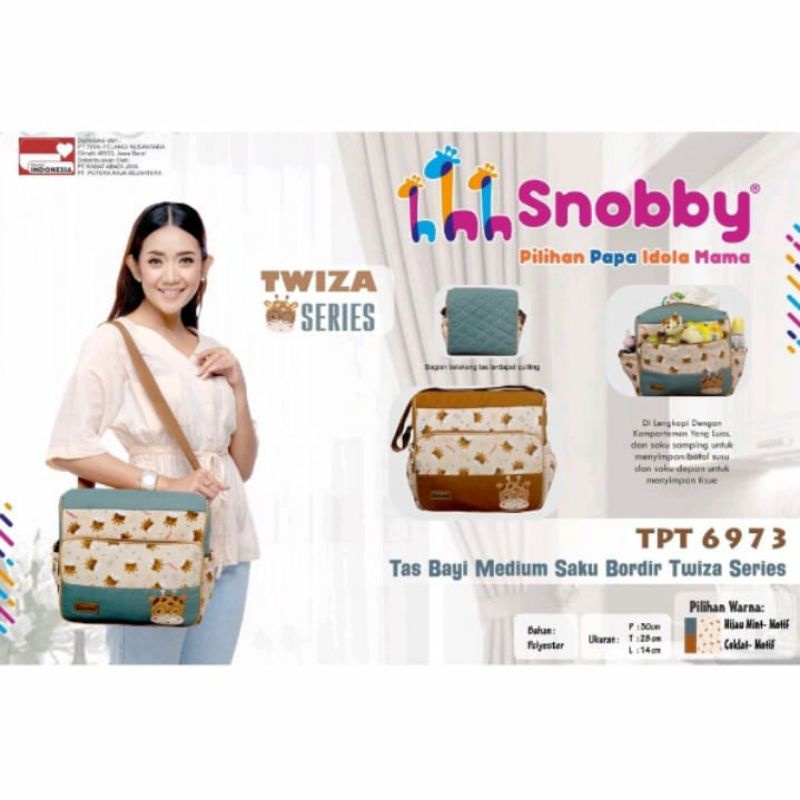 SNOBBY TAS BAYI MEDIUM SAKU TWIZA (TPT6973)