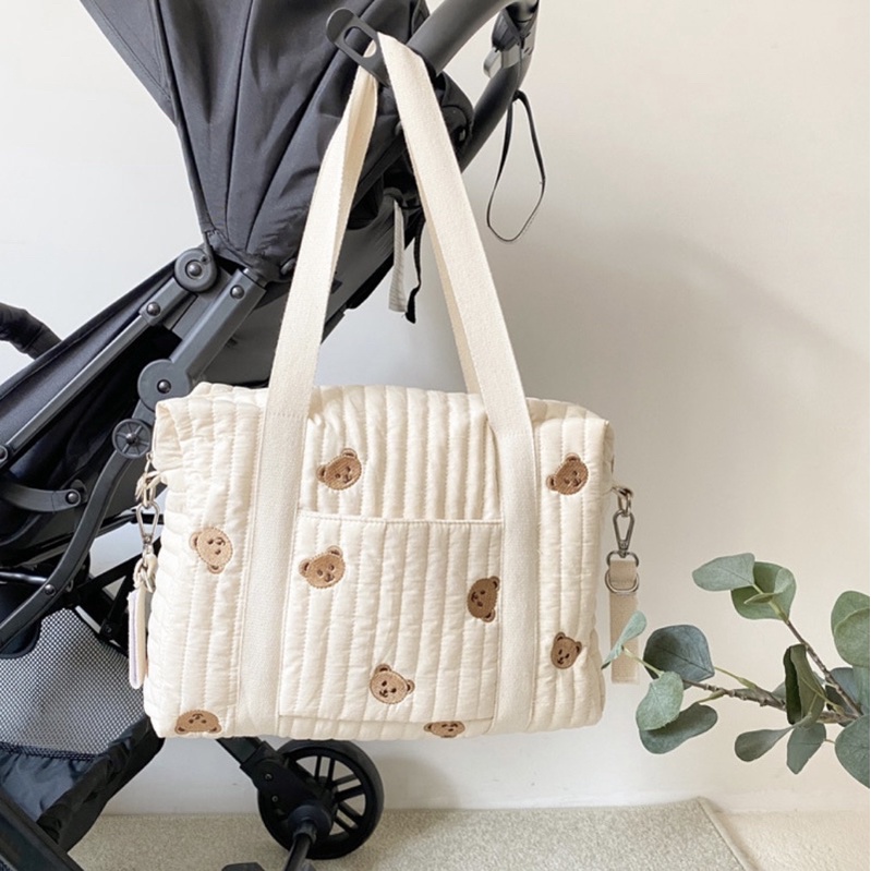 Premium baby diaper bag cotton/ tas stroller