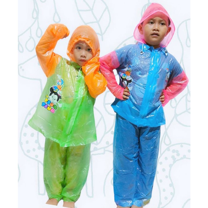 JAS HUJAN ANAK MERK DOLPHIN BIG KIDS/ JAS HUJAN ELMONDO ANAK/ JAS HUJAN MURAH