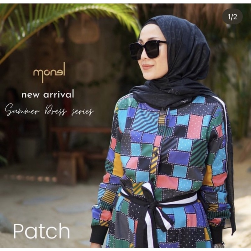 monel patch summer dress original