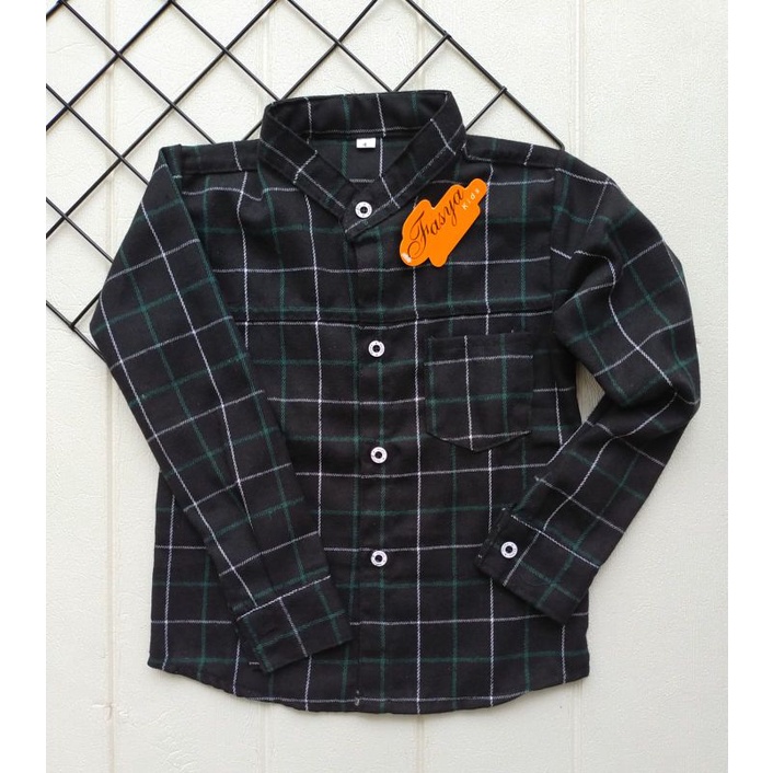 kemeja flannel anak / kemeja anak tangan panjang flanel