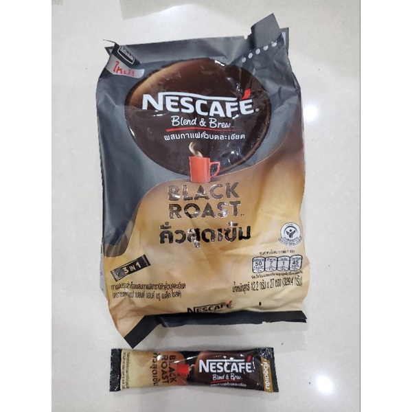 kopi nescafe thailand blend and brew sachet (ecer)