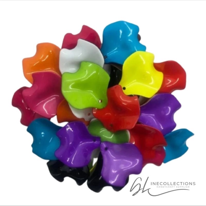 450 Gram Manik Akrilik Kelopak Mawar / Kripik Besar Melamin DIY Bunga Plastik Kotak Tissue Bahan Cra