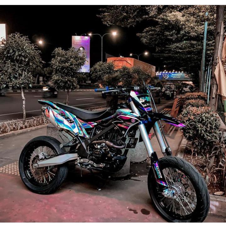 Jual Decal Dtracker New Dtx D Tracker Dtraker Supermoto Sticker Stiker Full Body Dtracker