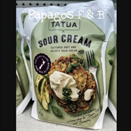 

Tatua Sour Cream Import New Zealandia 500 gr / gram