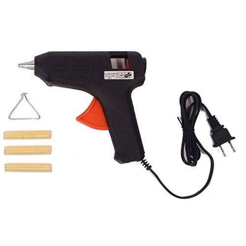 IKILOSHOP HOT MELT GLUE GUN alat LEM TEMBAK 10W WATT bakar Kecil / Pistol Lem