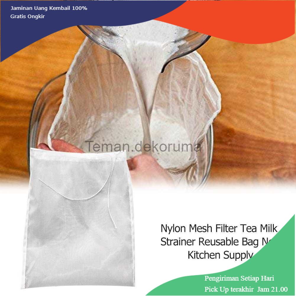 TD - PR ZORASUN Kain Peras Reusable Bag Strainer Mesh Number 200 22 x 30 cm - ZR200