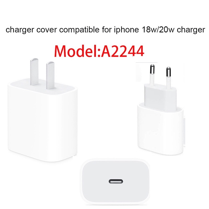 [1 set] Pelindung Kepala + Kabel Charger USB Case Fast Charging 18W / 20W Untuk iPhone 11 / 12 / 13 / 14 Pro Max iPad Desain Kartun Hewan Lucu Melody Dan Egg Bahan Silikon TPU Cable Bite Data Cute