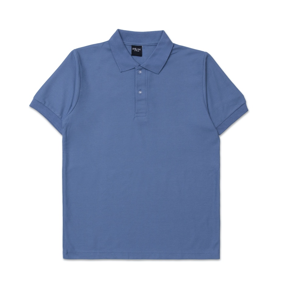 AKITA POLO SHIRT - Kaos Polo Pria in Steel Blue (Biru)