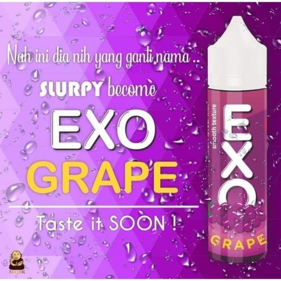 LIQUID EXO ANGGUR 60ML GRAPE MENYEGARKAN